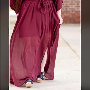 Baltic born maxi xxl hemmed to 5’1” with 3 inch heels